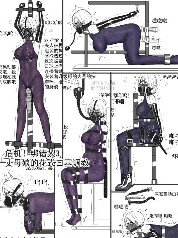 [夜匠]《危机！绑错人3丈母娘的花式口塞调教》-5元站