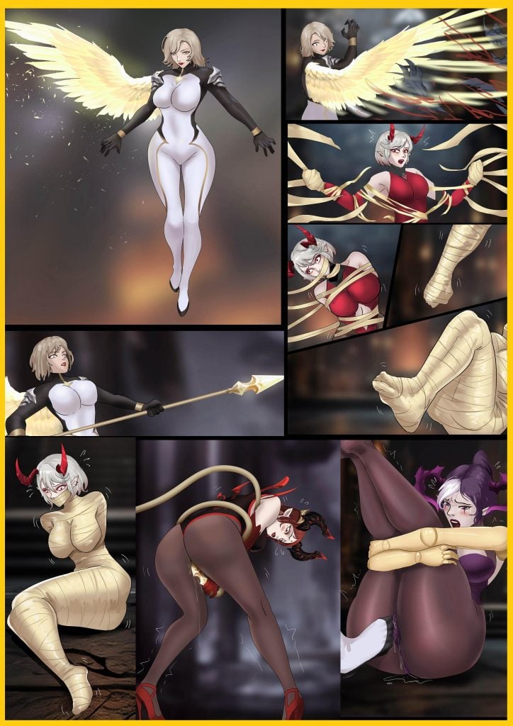 《强大魔王中陷阱——重生篇07 》战斗进入白热化阶段 超多张加更内容 天使大战魔族-5元站