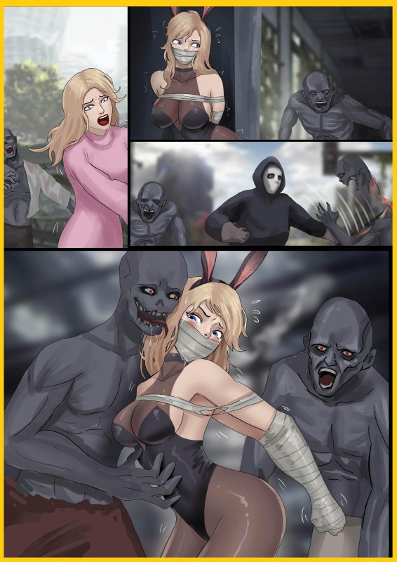 [King]《末日缚影01 》末世僵尸横行 挣扎求生 偶遇逃跑的千金小姐 使计捆绑玩弄-5元站