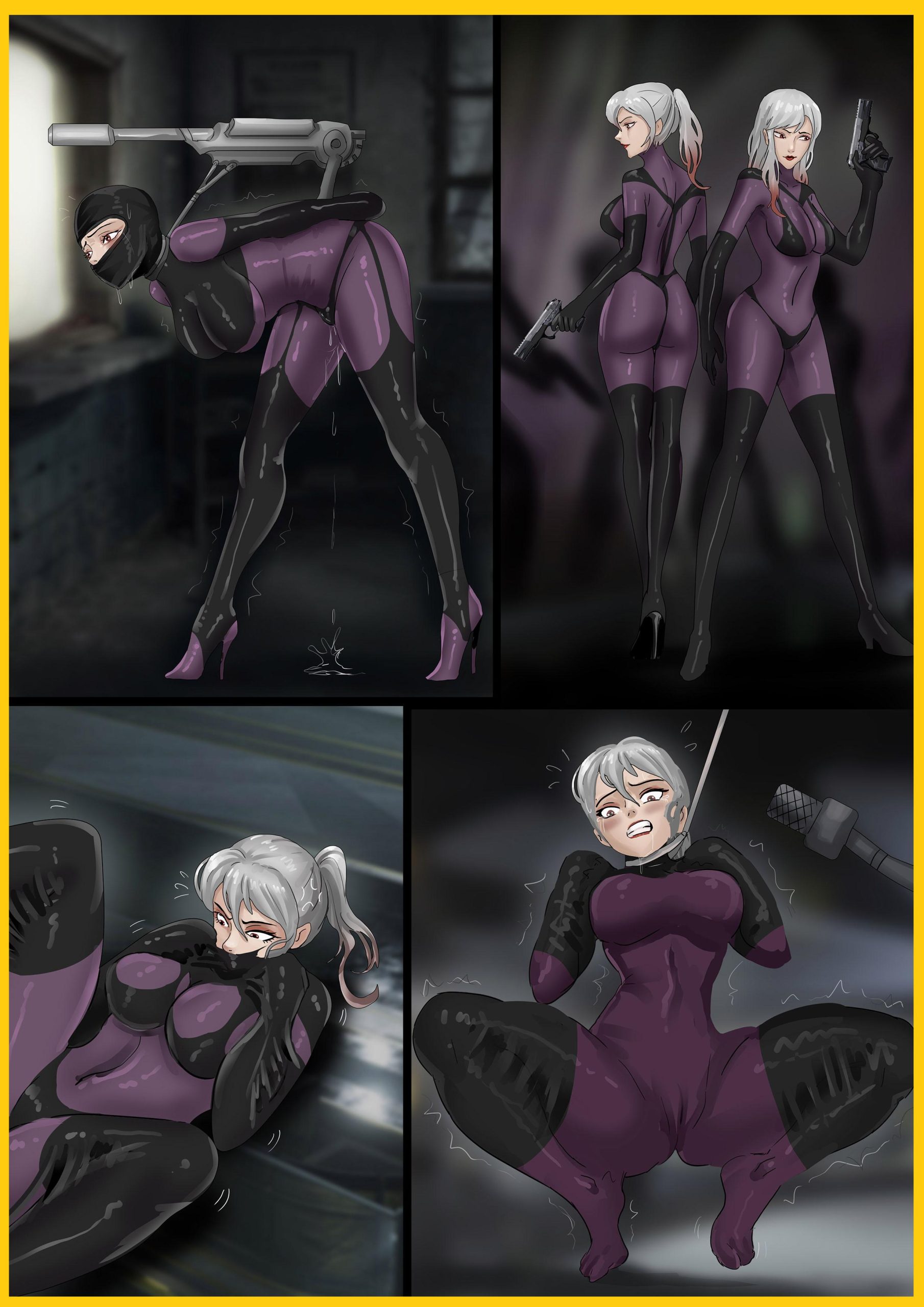 图片[1]-[King]《奇怪的美女杀手 》强势性感的紧身衣杀手 其实是被拘束控制的可怜美女 - 5元站-5元站