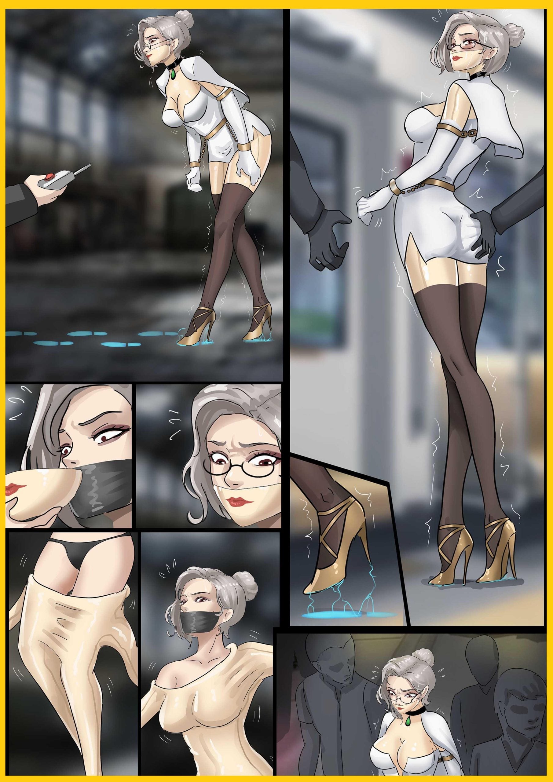 图片[1]-[King]《完美的伪装拘束 》美女被精密道具伪装拘束 被迫拘束行走 被路人肆意玩弄无法反抗 - 5元站-5元站