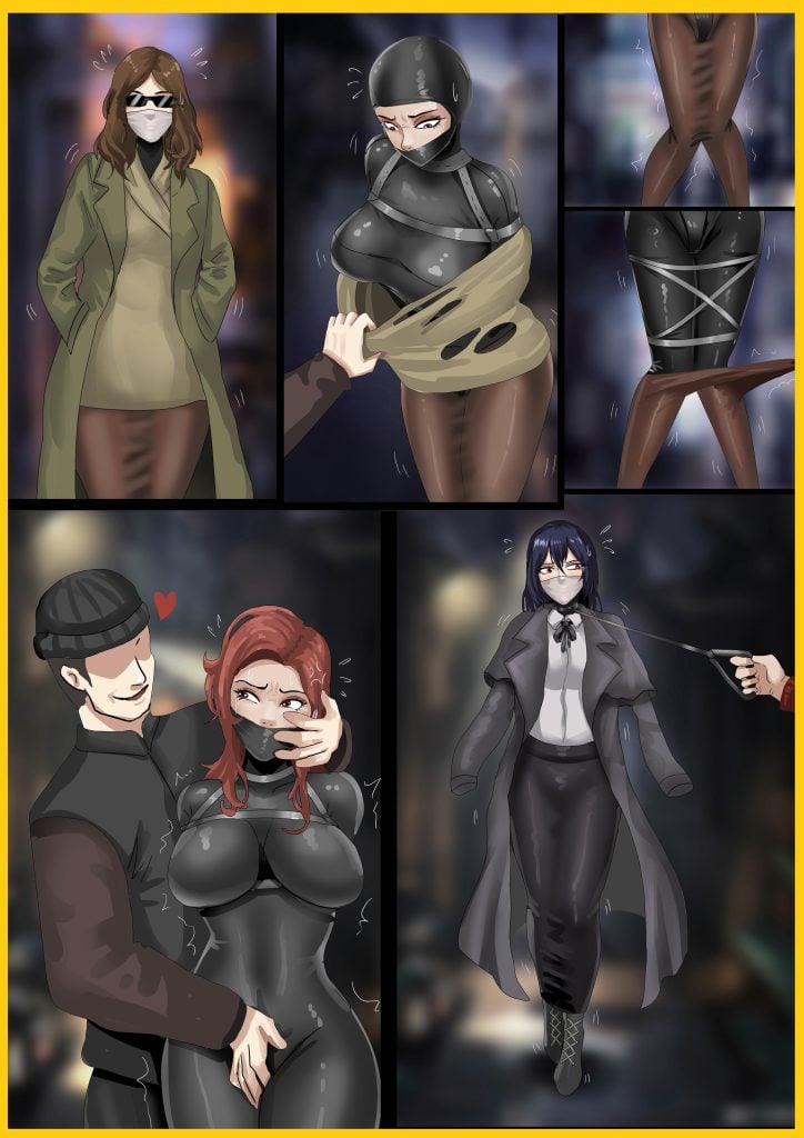 《夜晚的奇怪女人》劫匪夜晚发现一个打扮奇怪的美女 美女的服装一层层解开发现事没那么简单 超有趣的伪装拘束-5元站