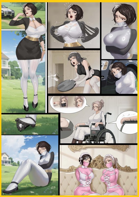 [King]《伪装拘束——被全程操控的女董事长 02》继续有趣的伪装拘束 更多高高在上的千金被自己的华服包裹囚禁~-5元站