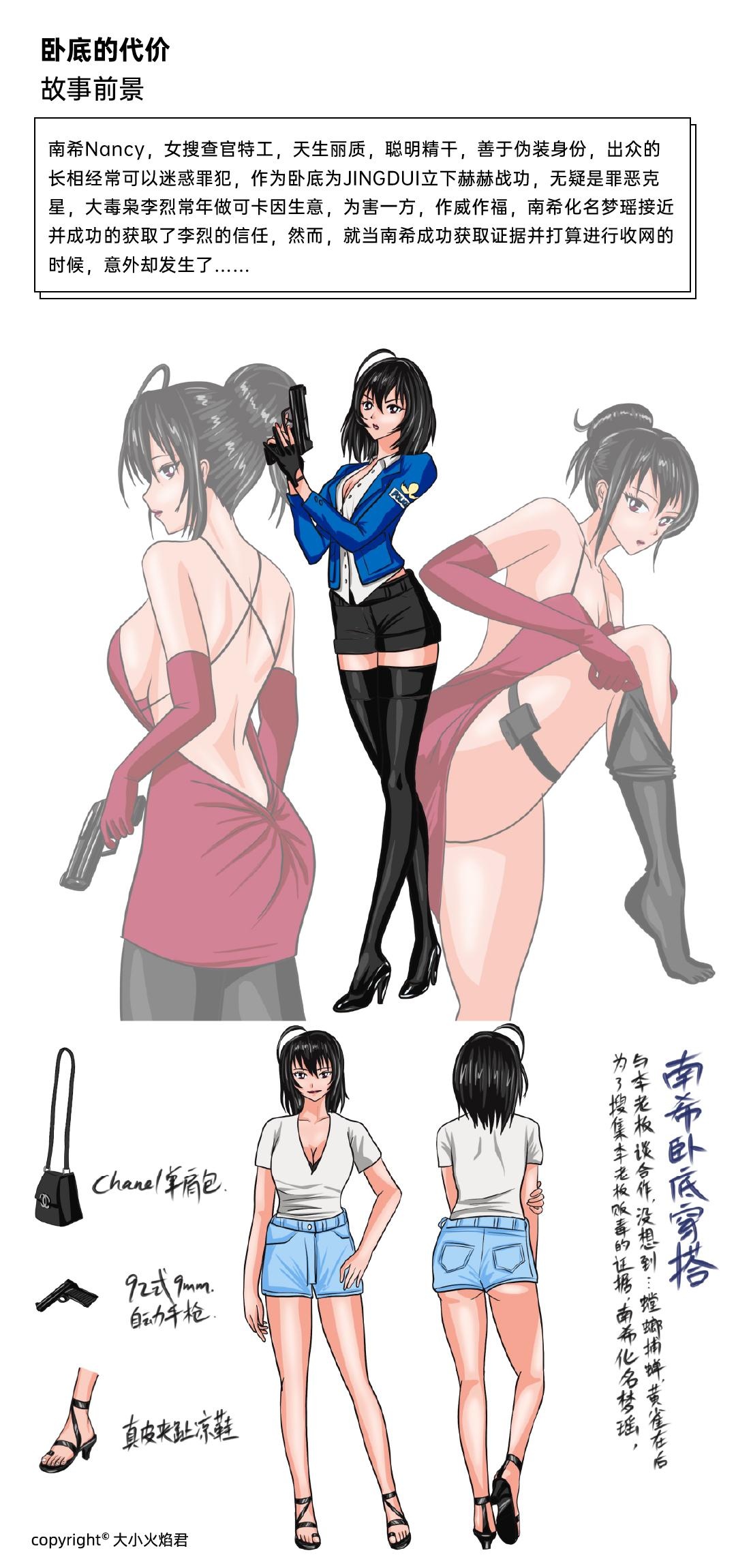 图片[2]-[Fire酱001]《卧底的代价-粗心的搜查官》 【33P】【动漫】【电击】【鞭打】 - 5元站-5元站