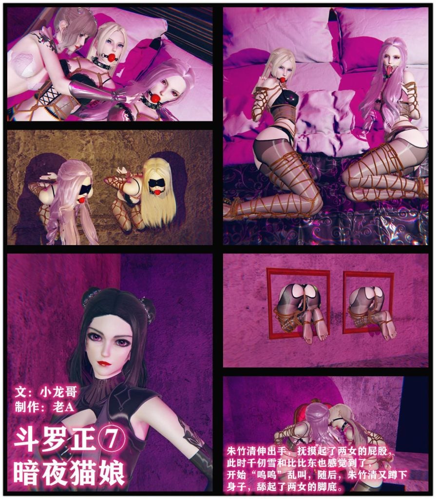 斗罗正：7 暗夜猫娘 小龙哥 比比东千仞雪小舞的日常 外加一名不速之客-5元站