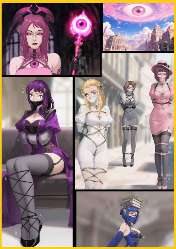 [King]《强大魔王中陷阱—番外篇 诡缚城市01 》魔王将整个城市催眠 世间规则被修改 城市贵妇们变成紧缚丽人-5元站