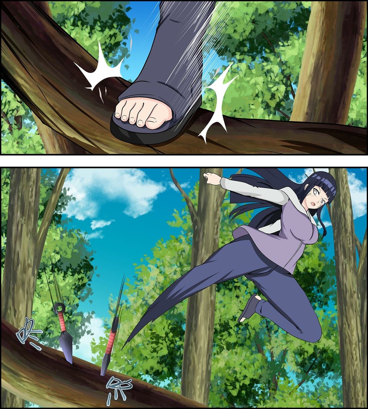 图片[2]-[画匠]【火影同人】追捕女忍日向雏田、山中井野 - 5元站-5元站