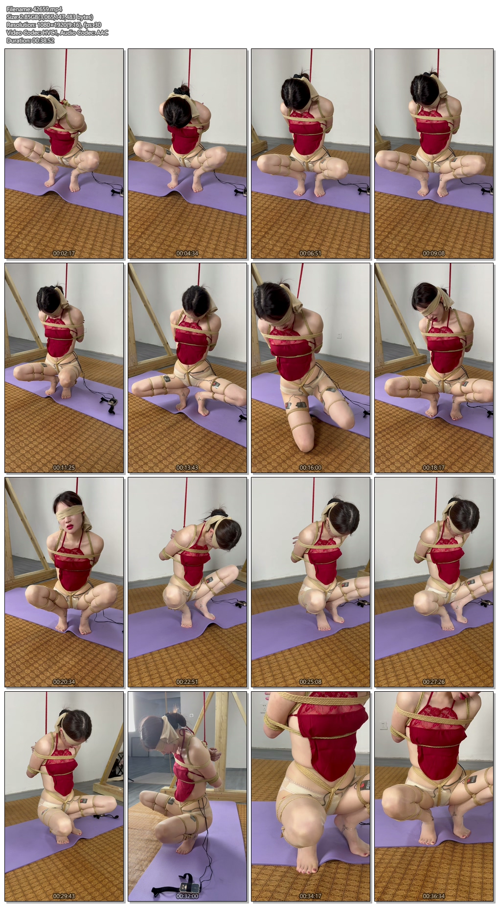 图片[2]-【眼眸出品】第三十五部《M腿垫脚+单腿蹲垫脚+狗爬环》（上集 - 视频-5元站-视频-5元站