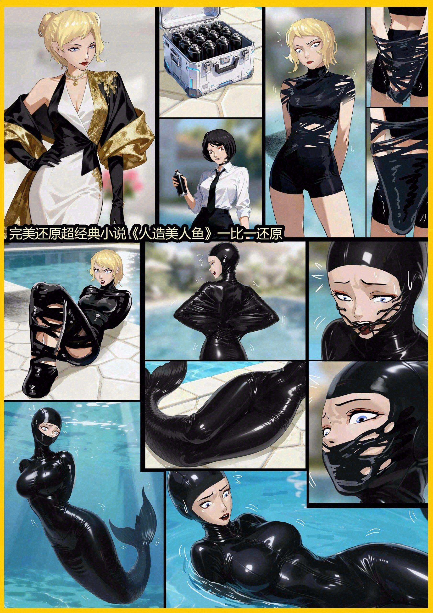 图片[1]-[King]《超人气小说改漫画——人造美人鱼》完美还原原著小说 一比一还原 - 5元站-5元站