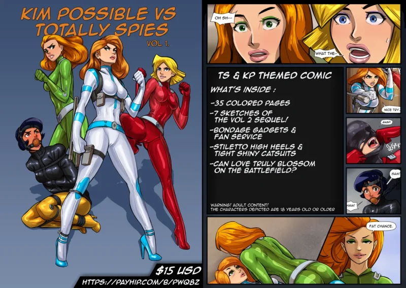 [HK_Comm] Kim Possible vs Totally Spies Vol 1-5元站