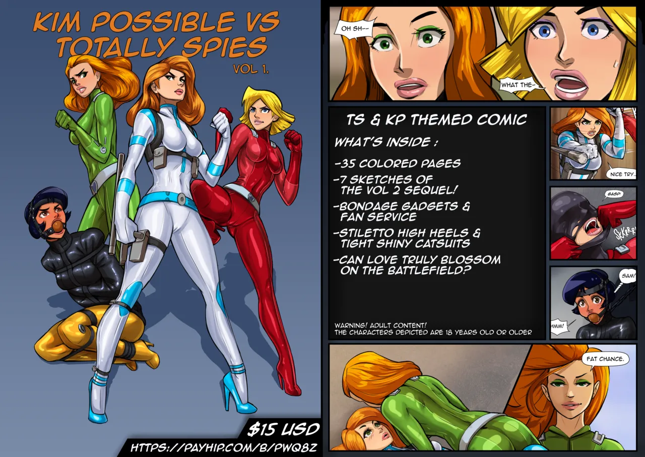 图片[1]-[HK_Comm] Kim Possible vs Totally Spies Vol 1 - 5元站-5元站