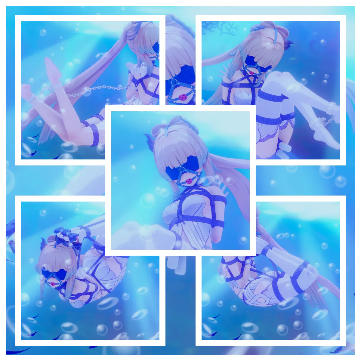 图片[3]-[bazy] 珊瑚宫心海的特殊假期+珊瑚宫心海的水中表演+小短片 - 5元站-5元站