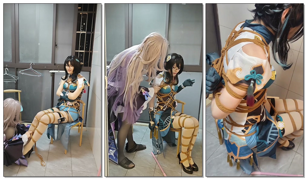 图片[1]-【鸽】崩铁-阮梅与黑塔的游戏 - 视频-5元站-视频-5元站