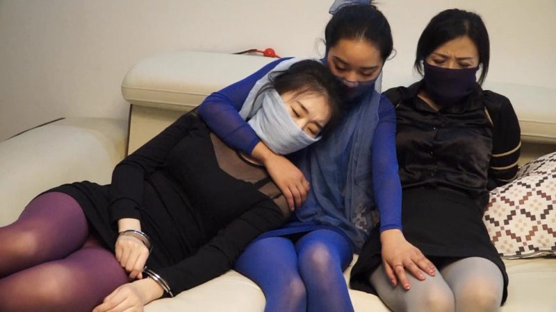 【逍遥】美女李然,王玉卓和董倩的蒙面捆绑镣铐堵嘴作品-视频-5元站