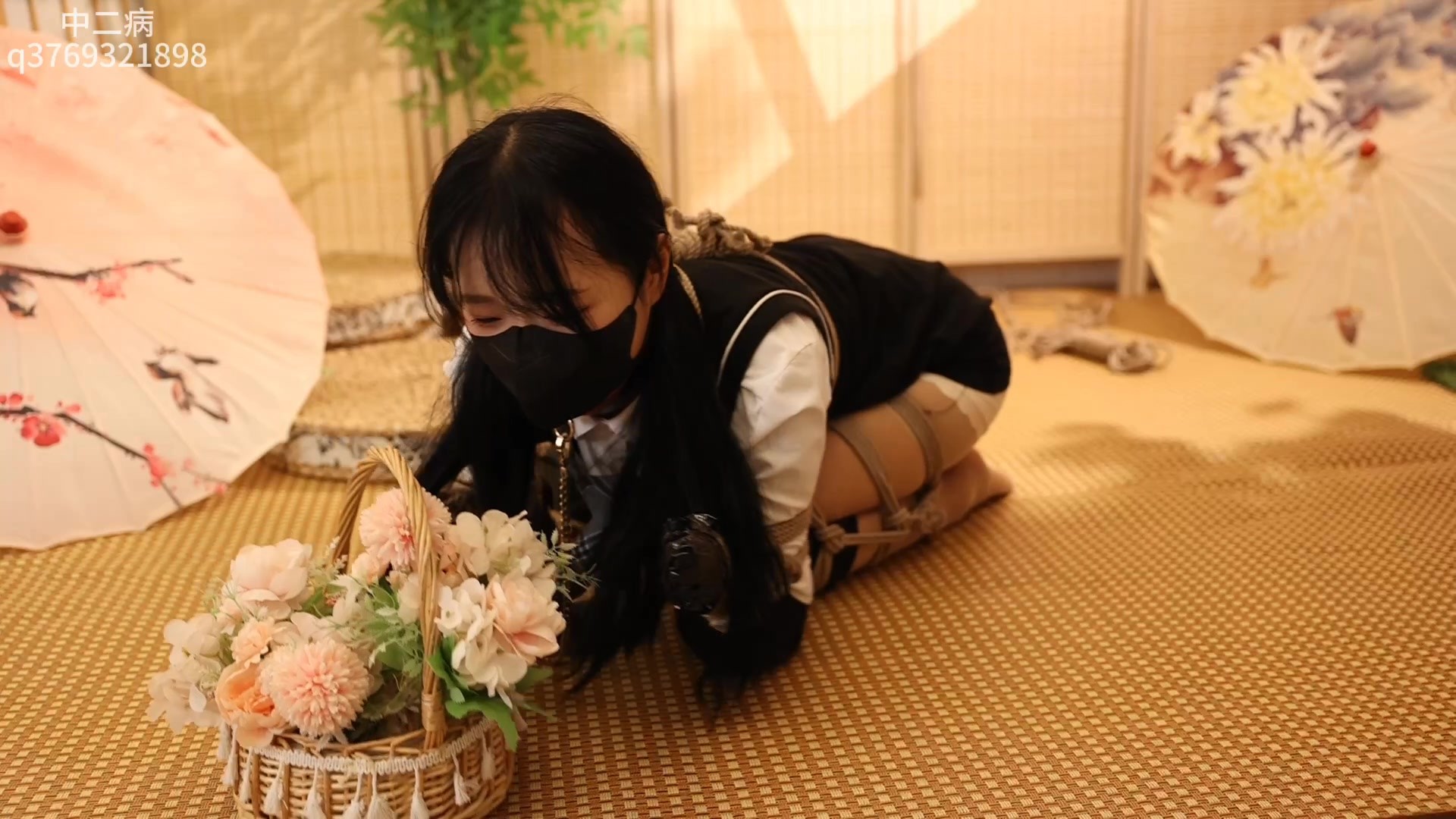 图片[1]-【中二病】双马尾精致少女北北的犬缚调教，少女犬奴听从主人的指令 - 视频-5元站-视频-5元站