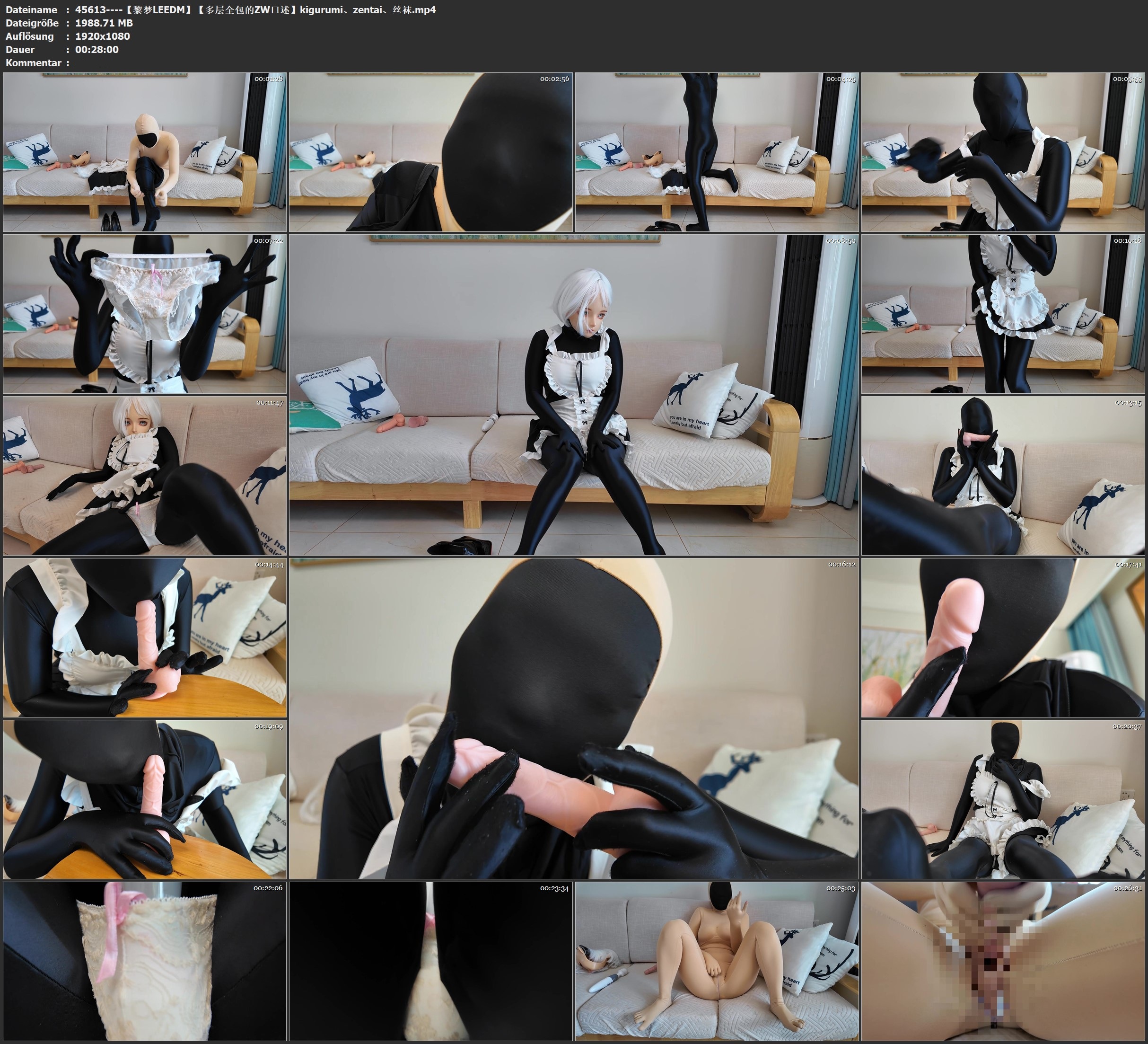 图片[3]-【黎梦LEEDM】【多层全包的ZW口述】kigurumi、zentai、丝袜 - 视频-5元站-视频-5元站