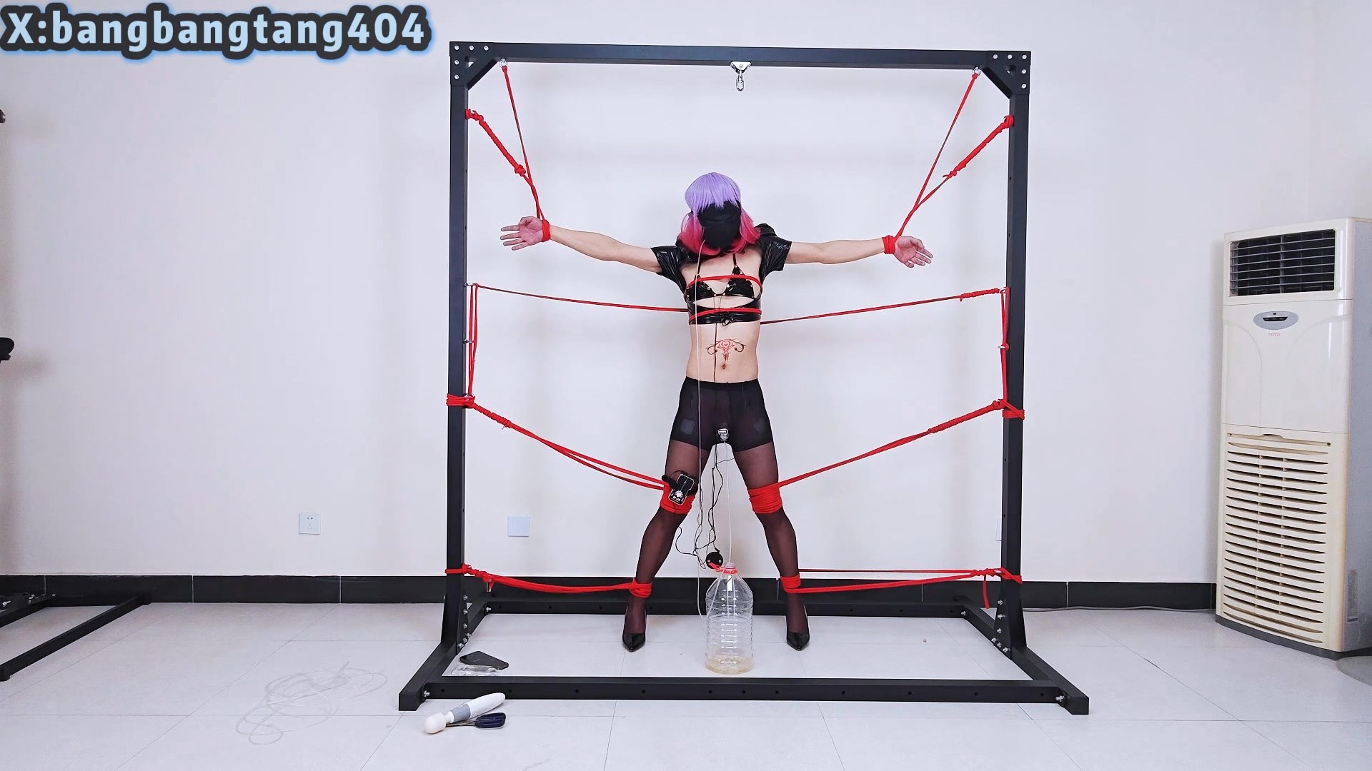 图片[1]-【糖糖工作室】12h超长时间拘束+排泄控制+强制GC+尿管口入 - 视频-5元站-视频-5元站