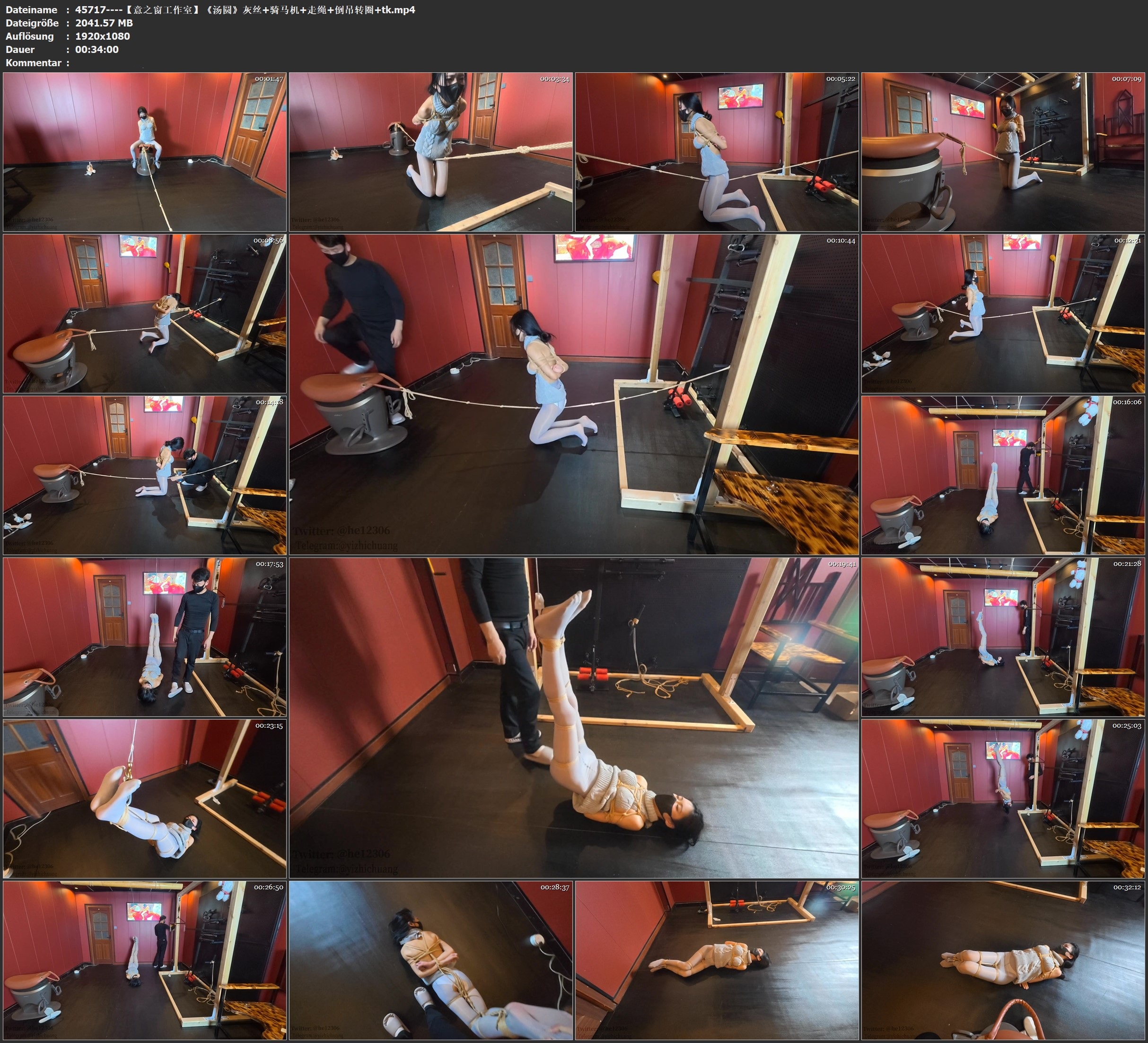 图片[4]-【意之窗工作室】《汤圆》灰丝+骑马机+走绳+倒吊转圈+tk - 视频-5元站-视频-5元站
