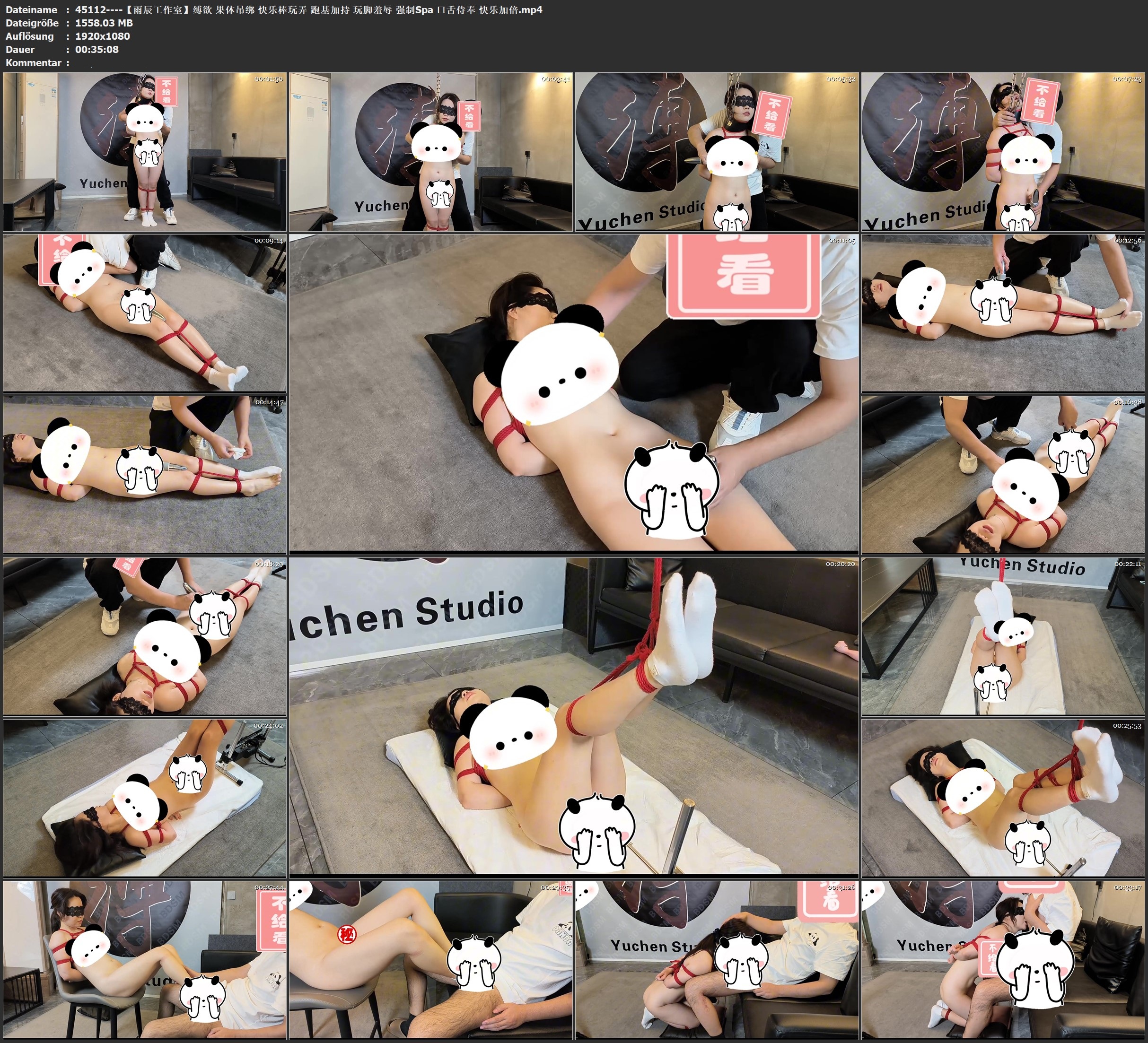 图片[3]-【雨辰工作室】缚欲 果体吊绑 快乐棒玩弄 跑基加持 玩脚羞辱 强制Spa 口舌侍奉 快乐加倍 - 视频-5元站-视频-5元站