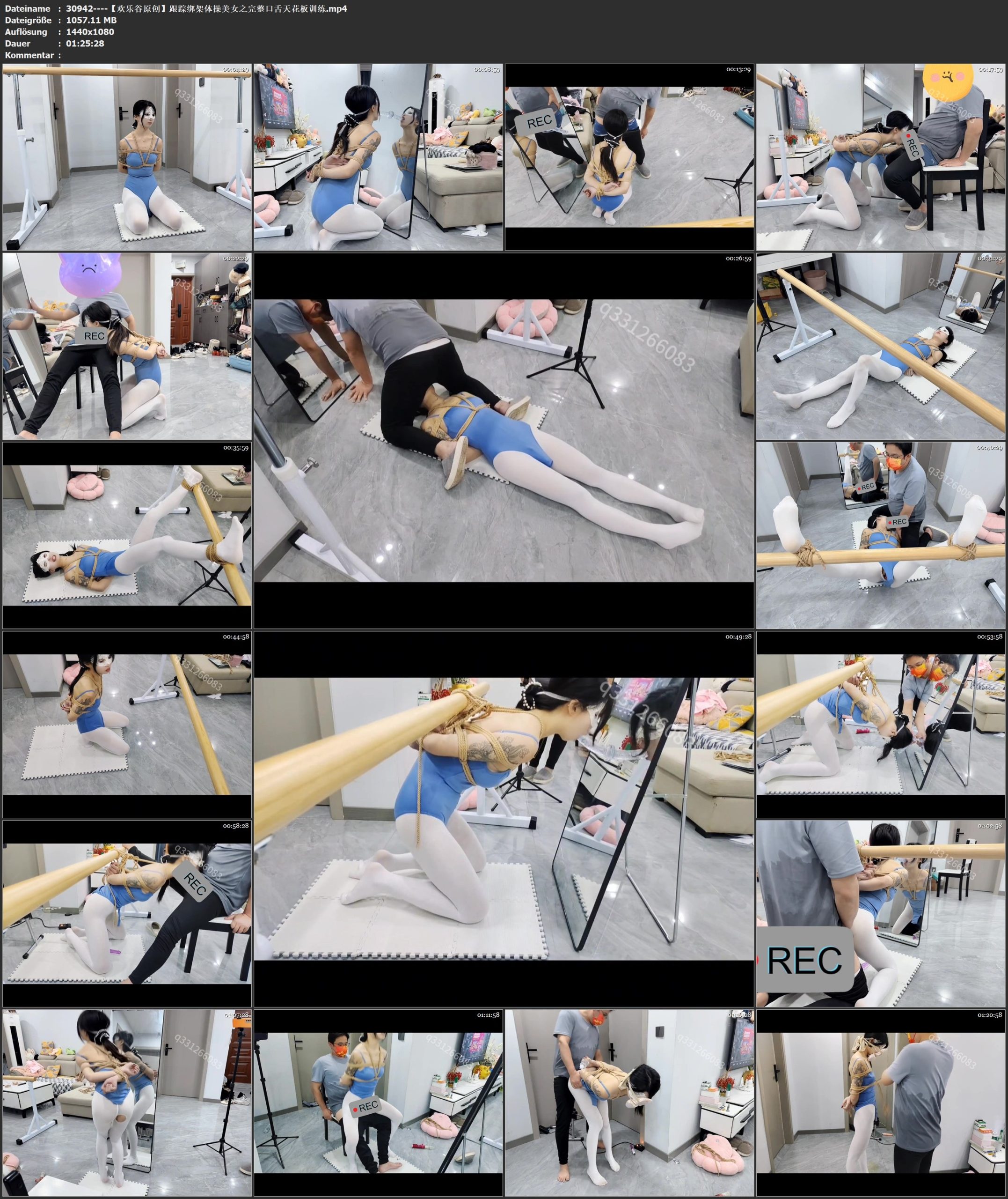 图片[2]-【欢乐谷原创】跟踪绑架体操美女之完整口舌天花板训练 - 视频-5元站-视频-5元站