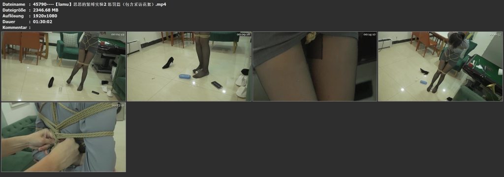 图片[3]-【lamu】思思的紧缚实验2 惩罚篇（包含采访花絮）-视频-5元站