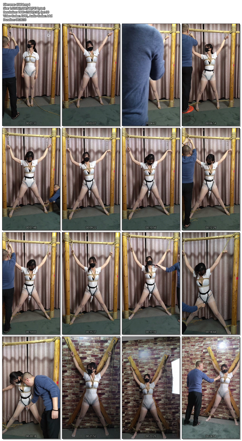 图片[1]-【随心原创】林曦 白丝小护士 柱子双铐和叉架鞭打 - 视频-5元站-视频-5元站
