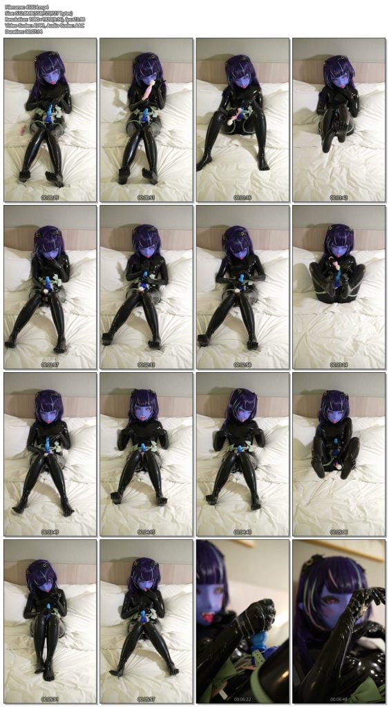 【zentai】蒼肌魅魔の魔法実験♡-视频-5元站