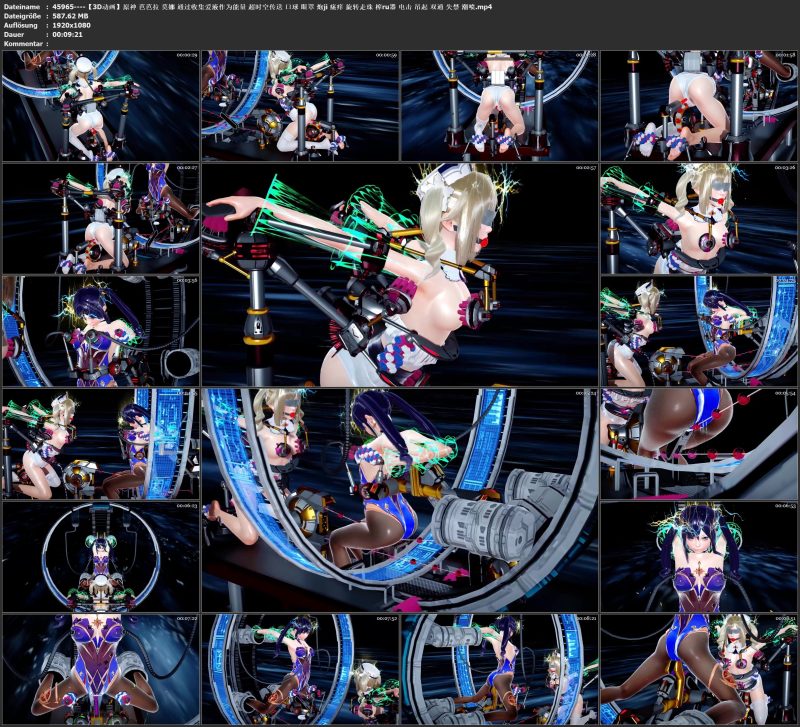 【3D动画】原神 芭芭拉 莫娜 通过收集爱液作为能量 超时空传送 口球 眼罩 炮ji 瘙痒 旋转走珠 榨ru器 电击 吊起 双通 失禁 潮喷-视频-5元站