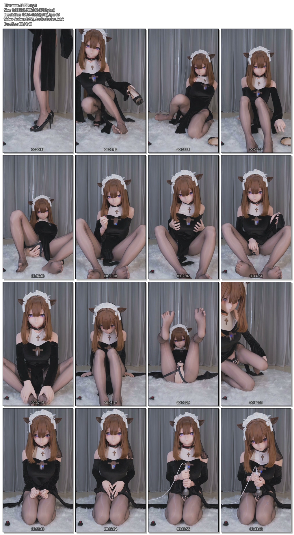 图片[1]-【zentai】修长美腿黑丝娃娃又发骚啦 - 视频-5元站-视频-5元站