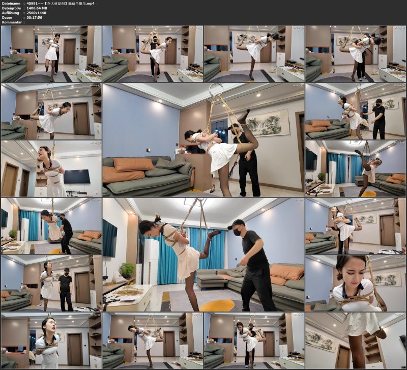 【李大侠原创】晓倩单腿吊-视频-5元站