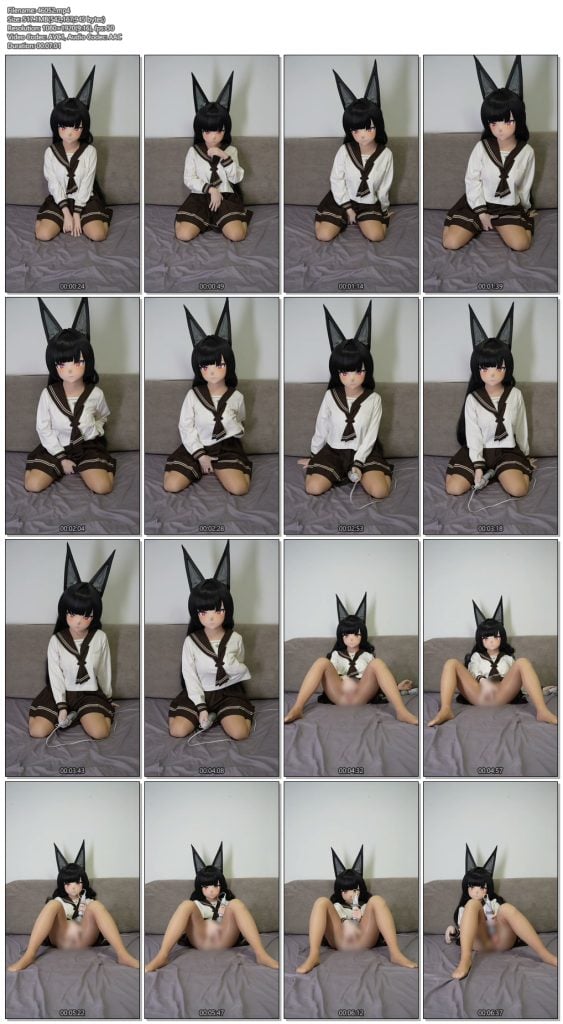 【zentai】油亮肉丝娃娃，先是用快乐棒自嗨，随后上头，再用手抠比糕潮-视频-5元站