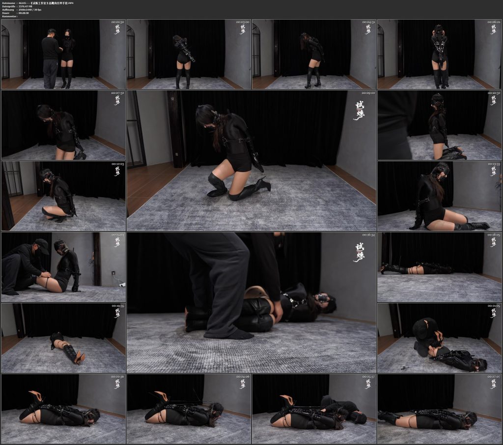 图片[2]-【试炼工作室】高靴肉丝单手套-视频-5元站