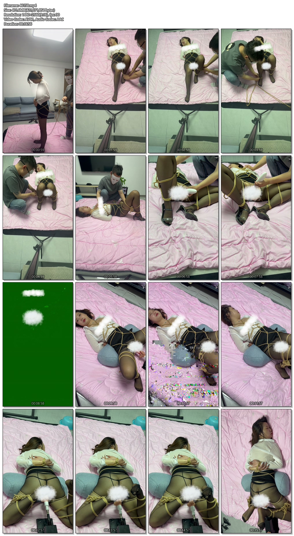 图片[2]-【束人映像】透明职业装OL美女 龟甲缚 手动+电动 固定长时间内多次强高 + P机强力输出 - 视频-5元站-视频-5元站