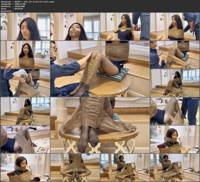 【默示录】【小林】黑丝与胶带~-视频-5元站