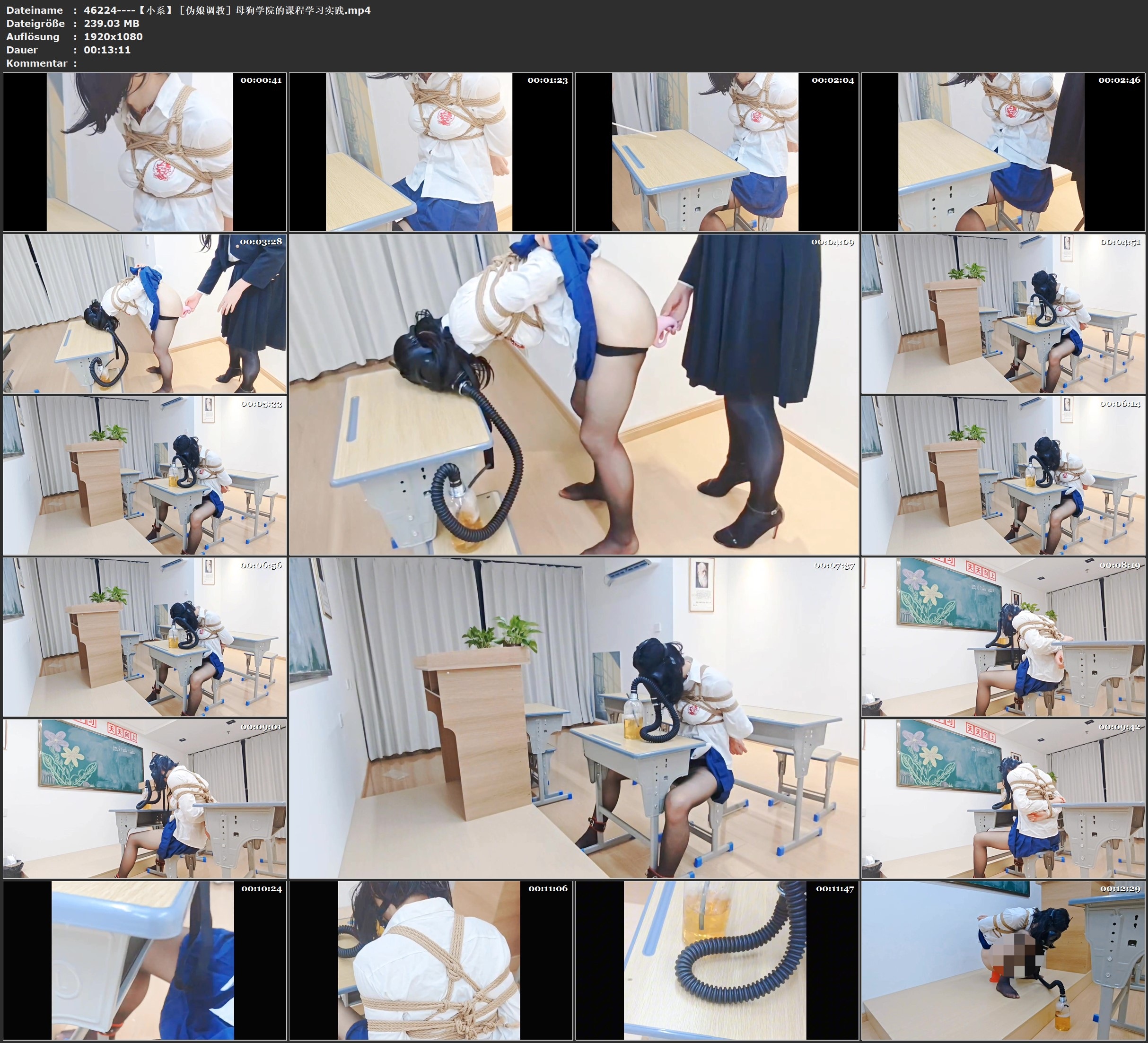 图片[1]-【小系】［伪娘/调教］母狗学院的课程学习实践 - 视频-5元站-视频-5元站