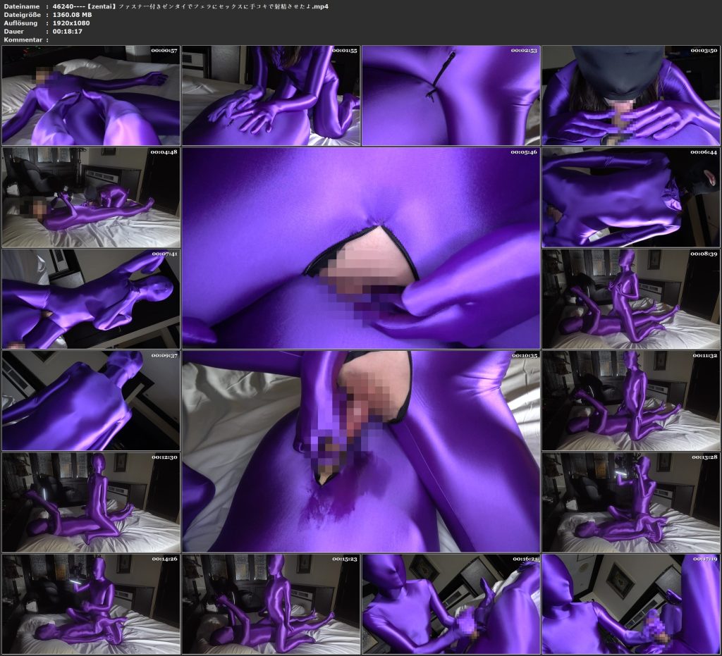 图片[2]-【zentai】ファスナー付きゼンタイでフェラにセックスに手コキで射精させたよ -视频-5元站