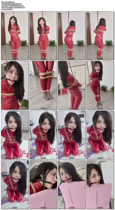 【栖月】高冷御姐皮衣新作来袭！《绝望无助的女搜查官》口球捆绑楚楚可怜-视频-5元站