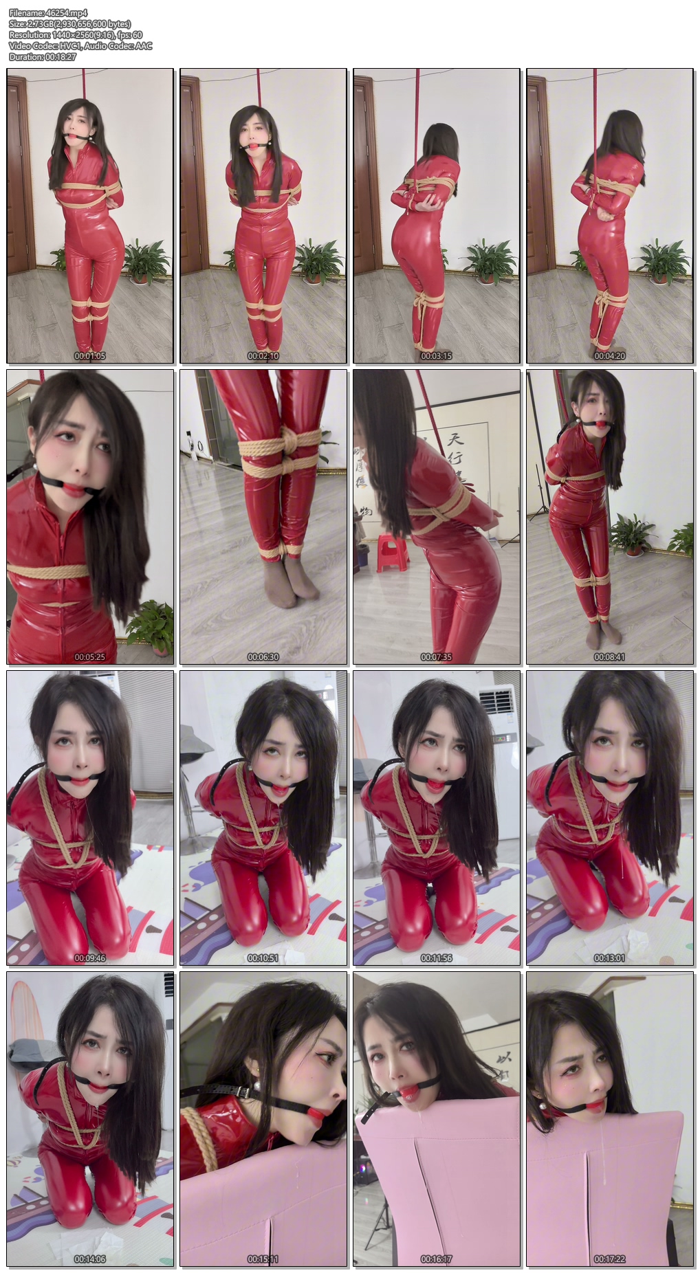 图片[1]-【栖月】高冷御姐皮衣新作来袭！《绝望无助的女搜查官》口球捆绑楚楚可怜 - 视频-5元站-视频-5元站