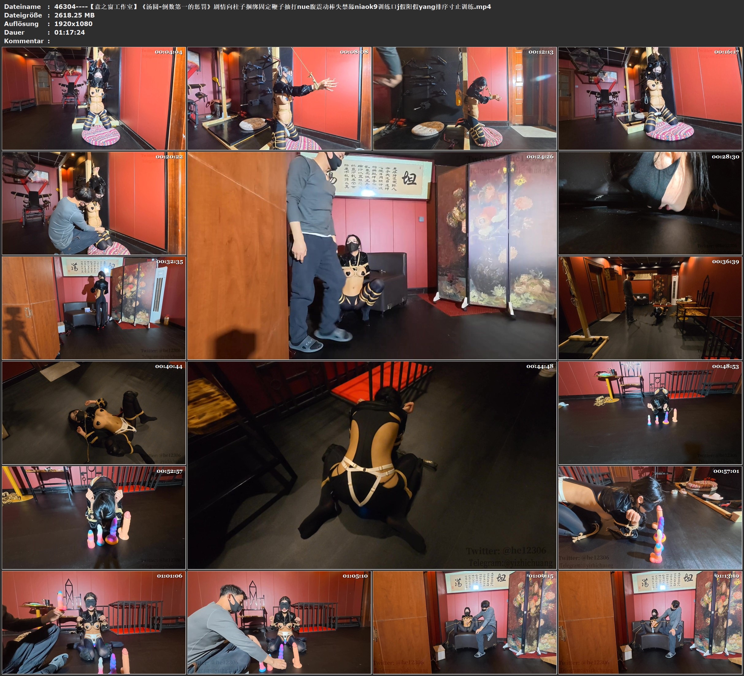 图片[2]-【意之窗工作室】《汤圆-倒数第一的惩罚》剧情向/柱子捆绑固定/鞭子抽打/nue腹/震动棒/失禁/舔niao/k9训练/口j假阳/假yang排序/寸止训练 - 视频-5元站-视频-5元站