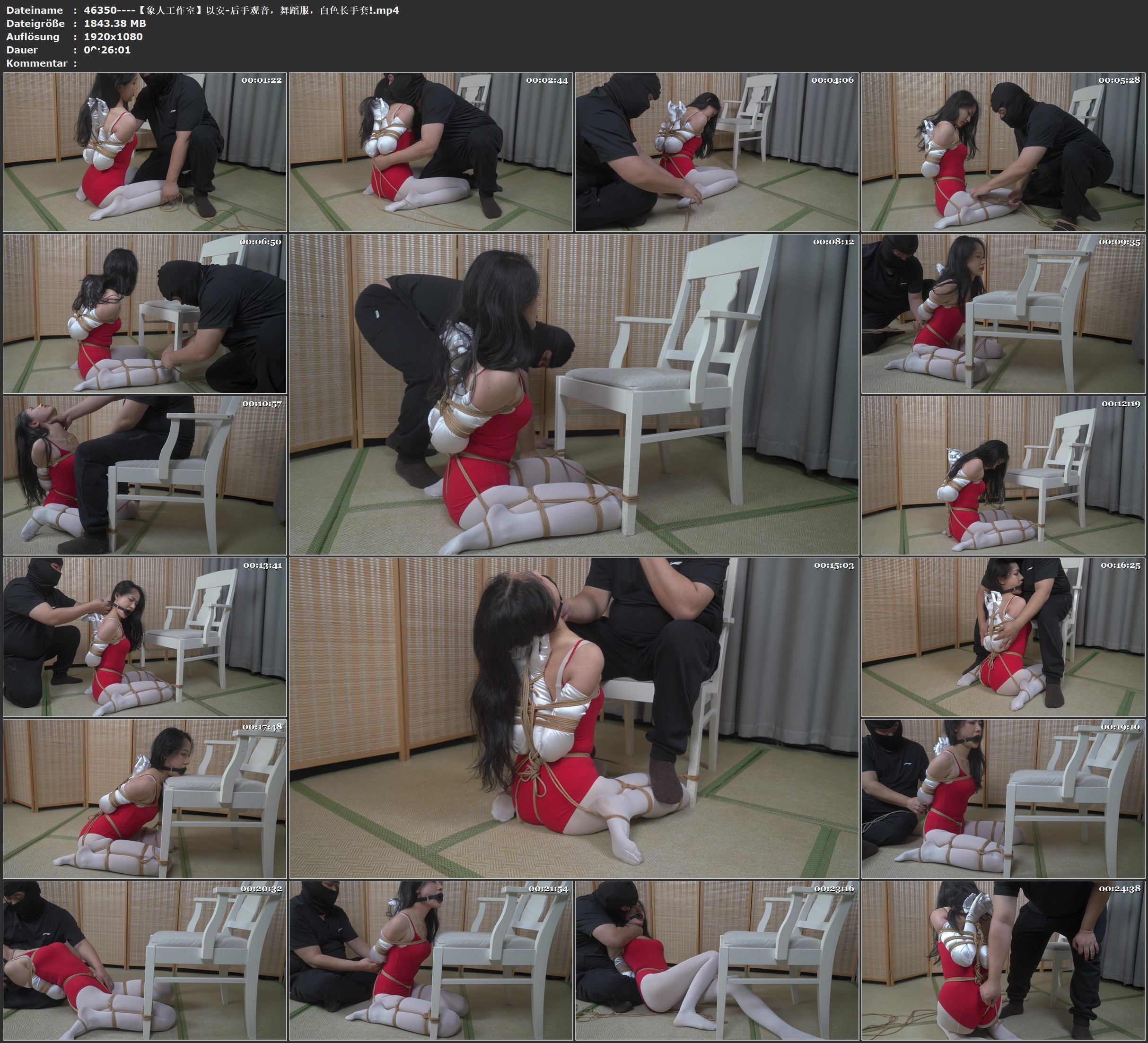 图片[2]-【象人工作室】以安-后手观音，舞蹈服，白色长手套!  - 视频-5元站-视频-5元站