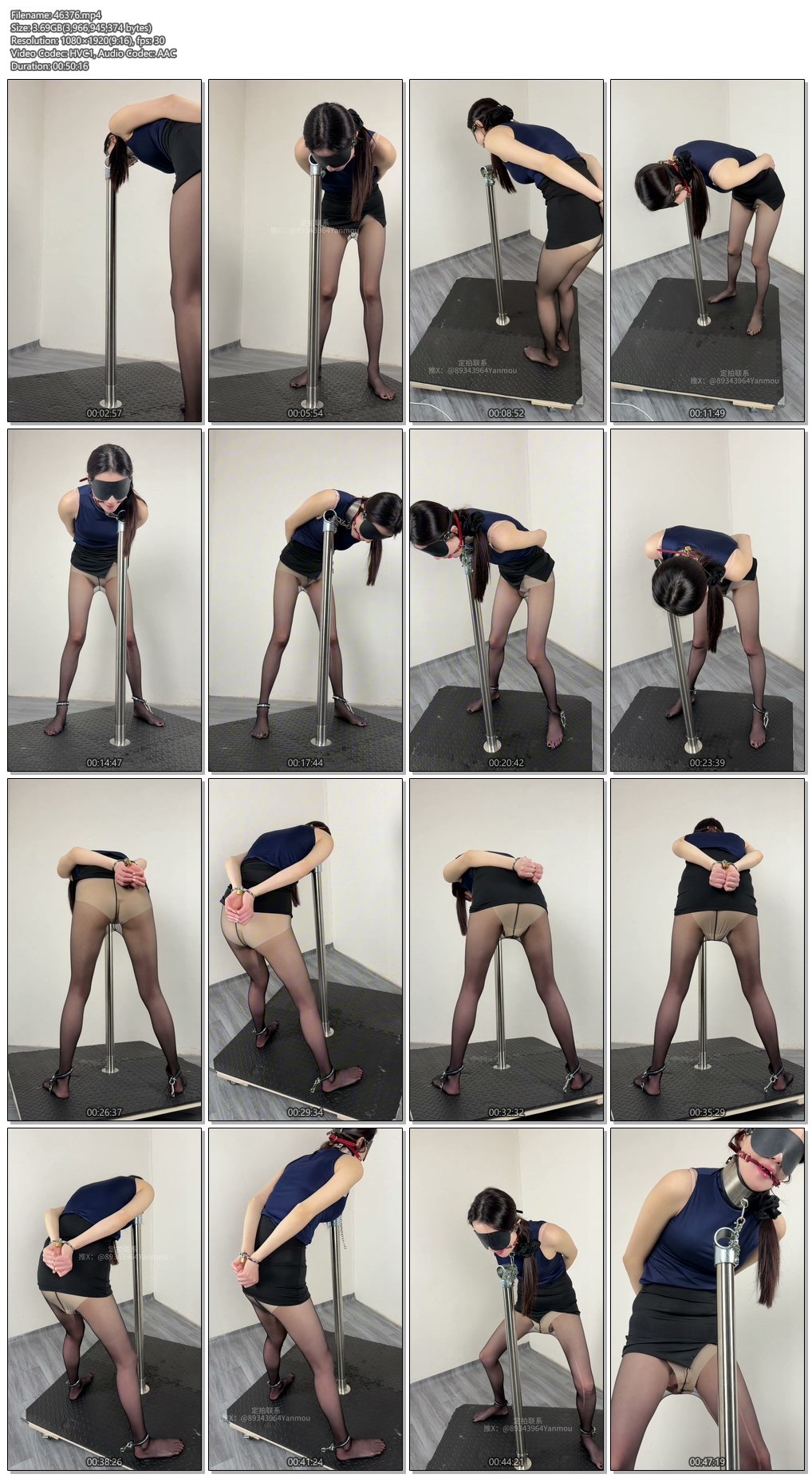 图片[1]-【眼眸出品】金属地狱之难受姿势+伸缩YJ107 - 视频-5元站-视频-5元站