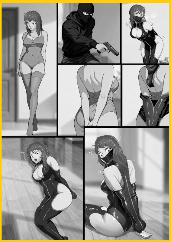 [King] 《无解束缚裙02-诱人母女》超经典的诱人拘束服~磨不破的紧身衣，撕不开的封嘴罩，母女绝境中耗尽所有希望-5元站