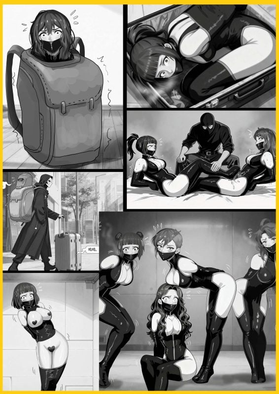 [King] 《无解束缚裙03-缚影囚笼》特制拘束服锁住自由与呼吸 精密机关锁住毕生自由，地下工厂的秘密 数十个美女的痛苦呻吟-5元站