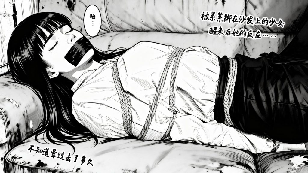 图片[2]-绑架系列001 废弃房屋内的挣扎 黑丝高跟紧缚 进修后的回归首作-5元站