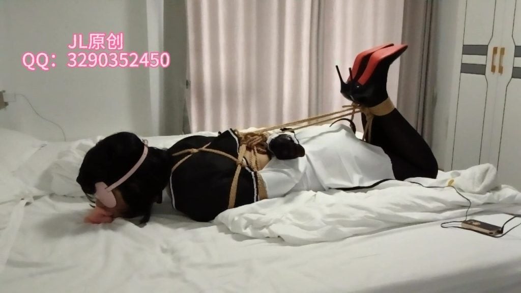 【JLkk】黑丝伪娘修女的自我堕落-视频-5元站