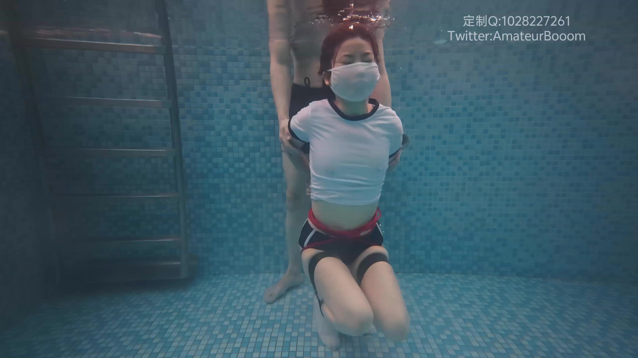 图片[1]-【抱着奶瓶去郊游】桃夭夭京城试水（全片均为水下呼吸抑制，强制窒息，极限呛水下集） - 视频-5元站-视频-5元站