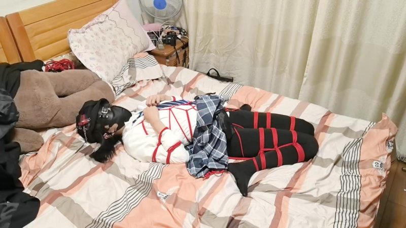 【小自白】自缚人形犬，但自缚完成后被助手抓住狠狠玩弄-视频-5元站