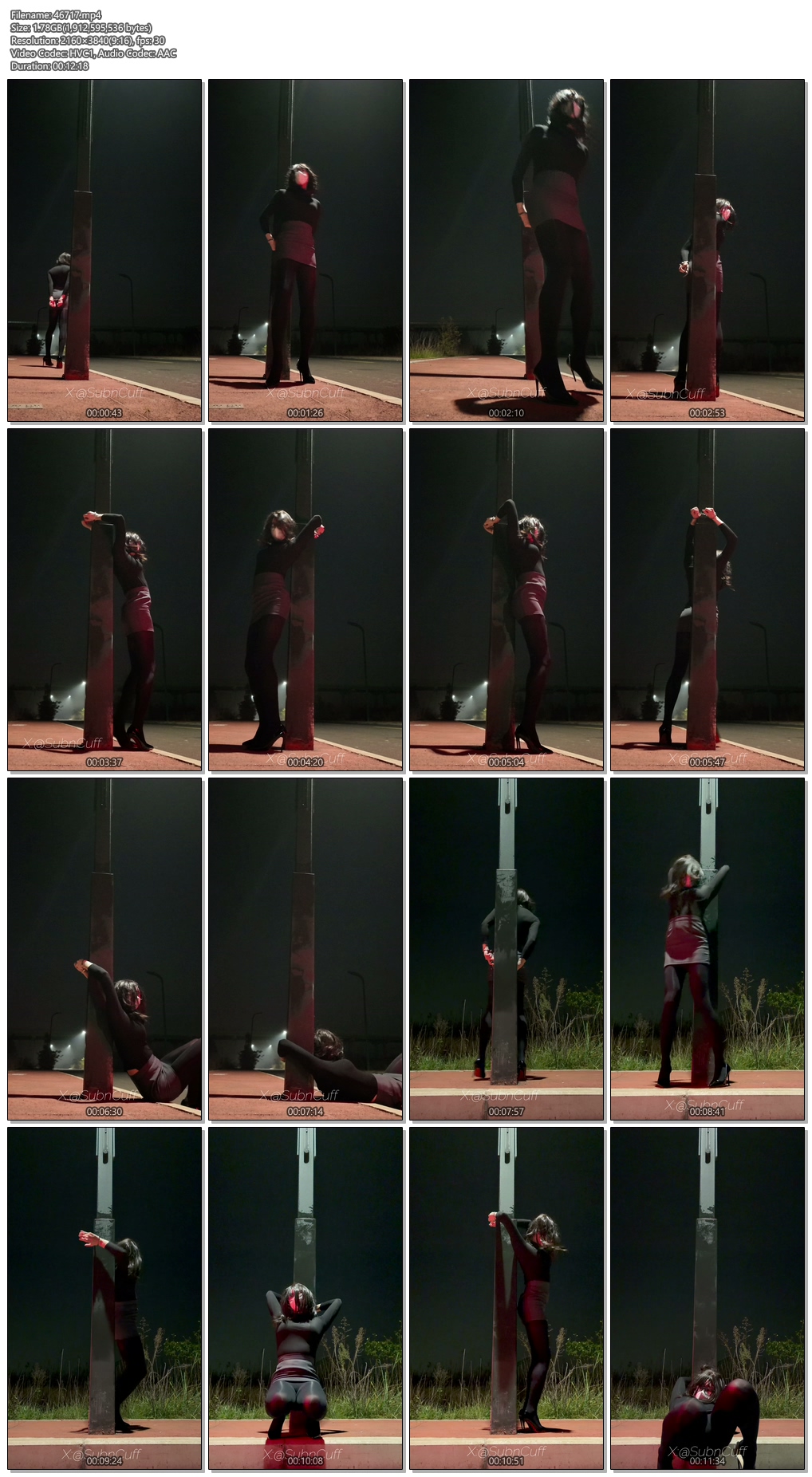 图片[1]-【Sub咔咔】户外头顶背铐在路灯上SubM - 视频-5元站-视频-5元站