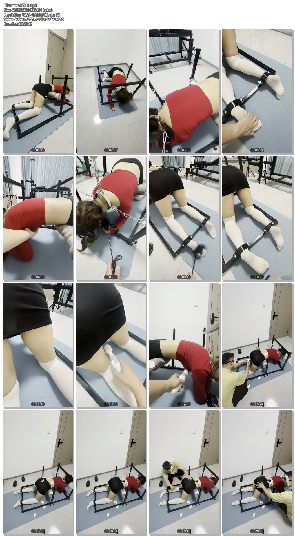 图片[1]-【束人映像】 一天内第二场极限挑战 K9禁锢 + 电击 + 震动B高频强高 + sp + 耳光伺候 - 视频-5元站-视频-5元站