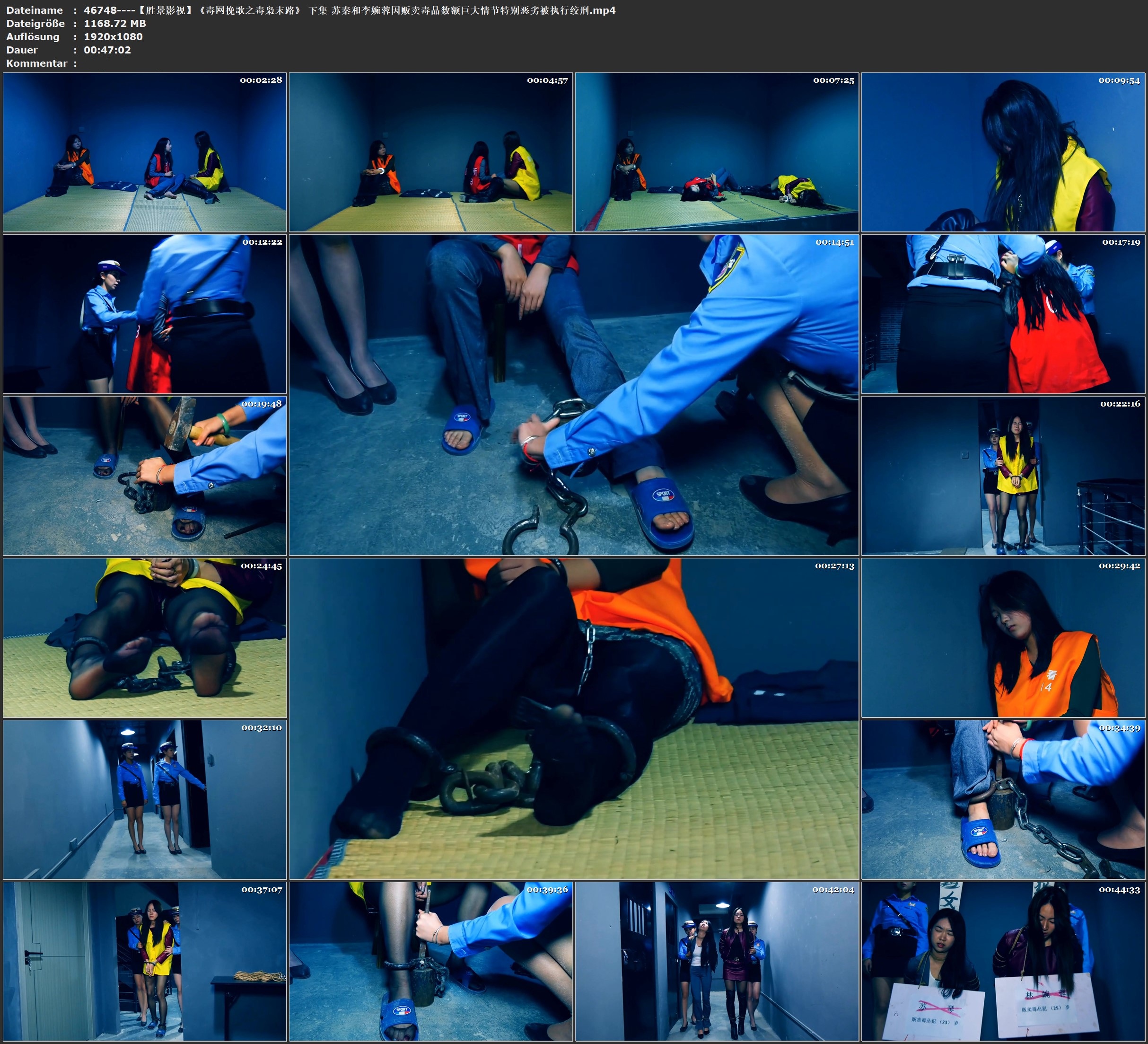 图片[2]-【胜景影视】《毒网挽歌之毒枭末路》 下集 苏秦和李婉蓉因贩卖毒品数额巨大情节特别恶劣被执行绞刑 - 视频-5元站-视频-5元站